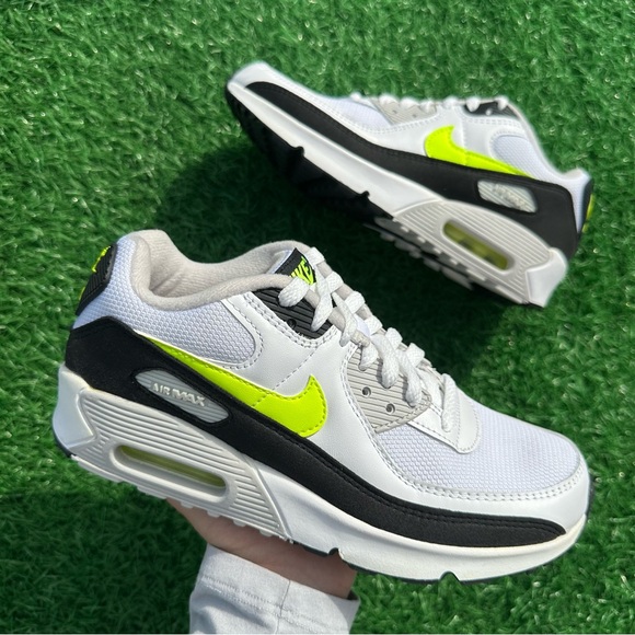 Nike Air Max 90 Ltr White Black /Hot Lime - Picture 3 of 13
